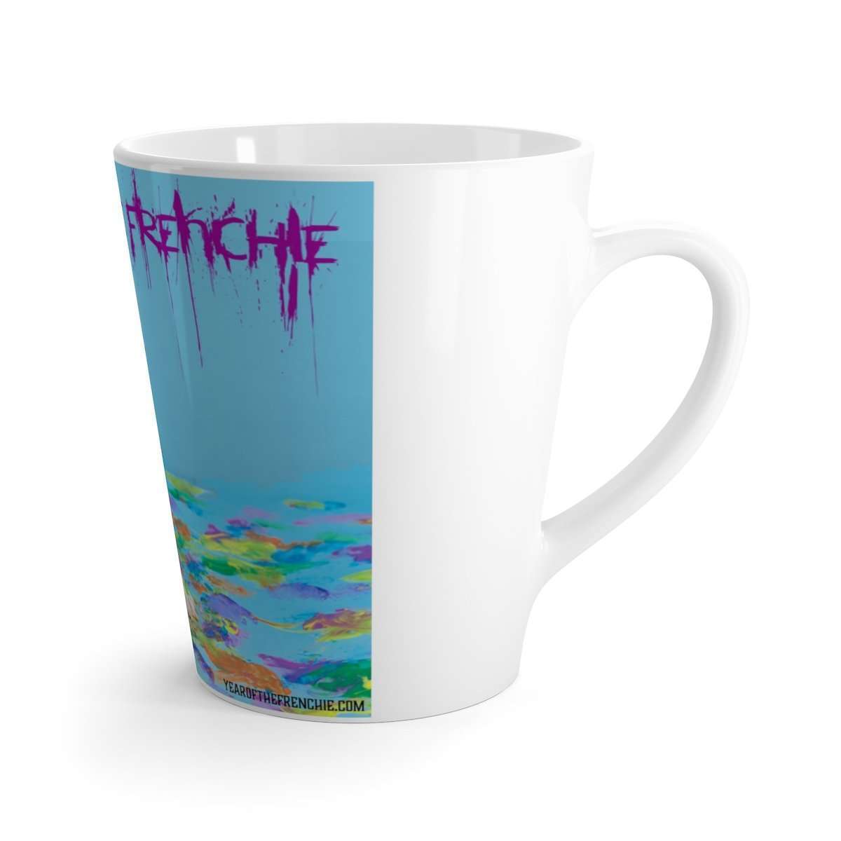 Year of the Frenchie Latte mug - Barrel Dogs