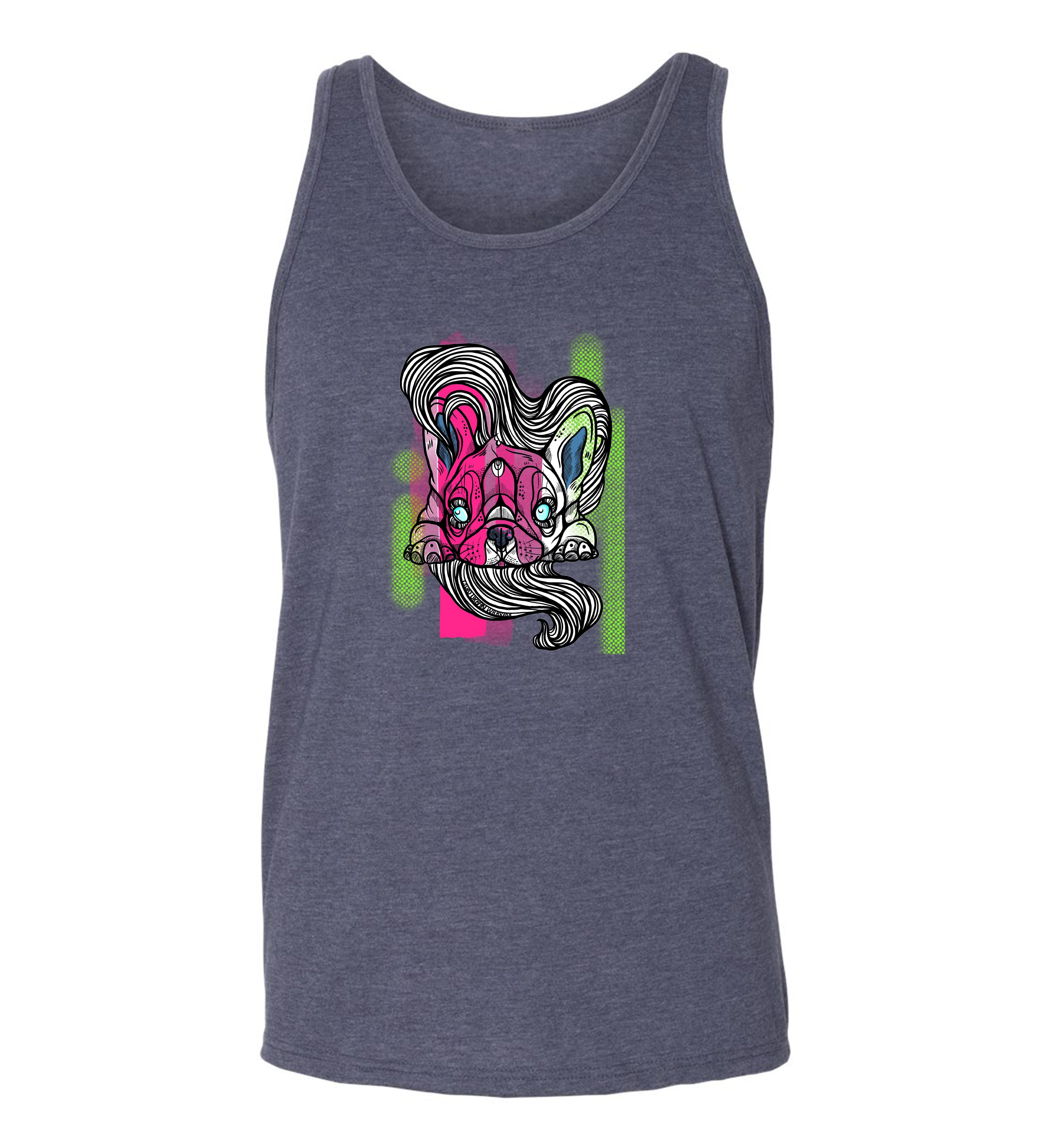 Year Of The Frenchie August Tank - Barrel Dogs