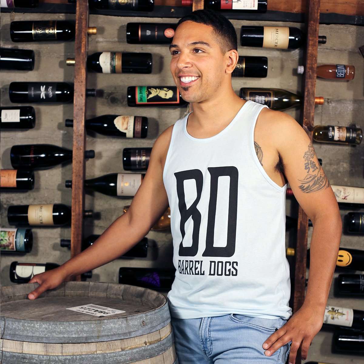 BD RU With Me? Men's Tank - Barrel Dogs