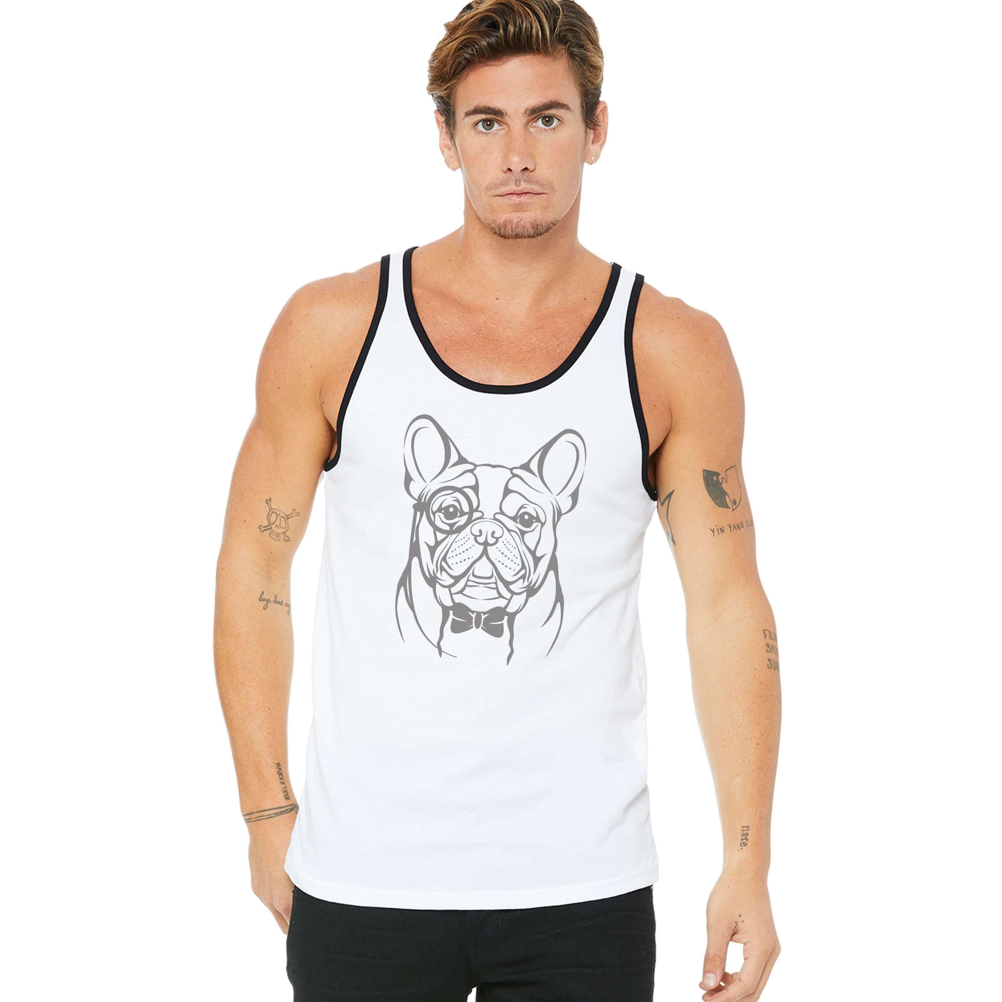 Year Of The Frenchie April Tank - Barrel Dogs