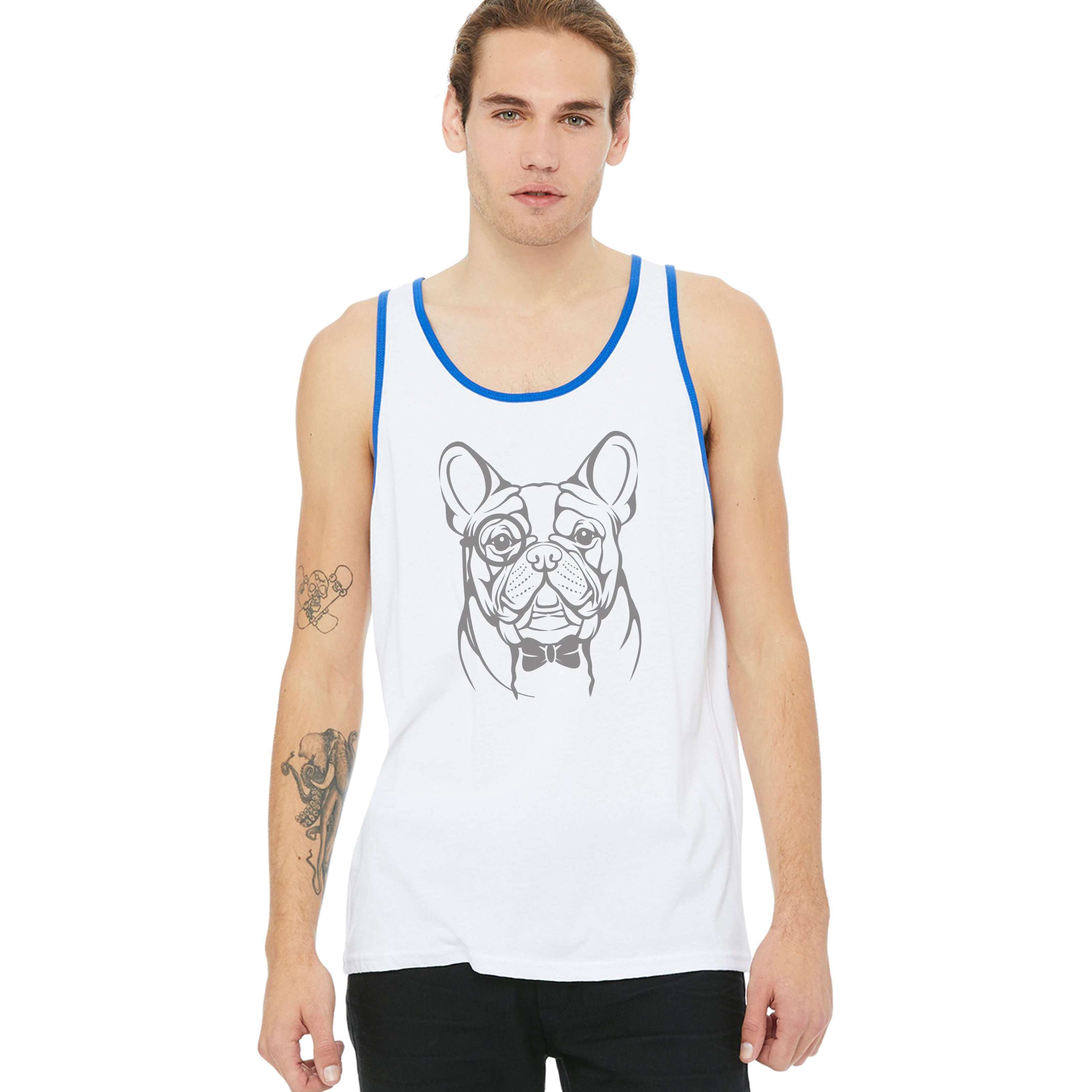 Year Of The Frenchie April Tank - Barrel Dogs