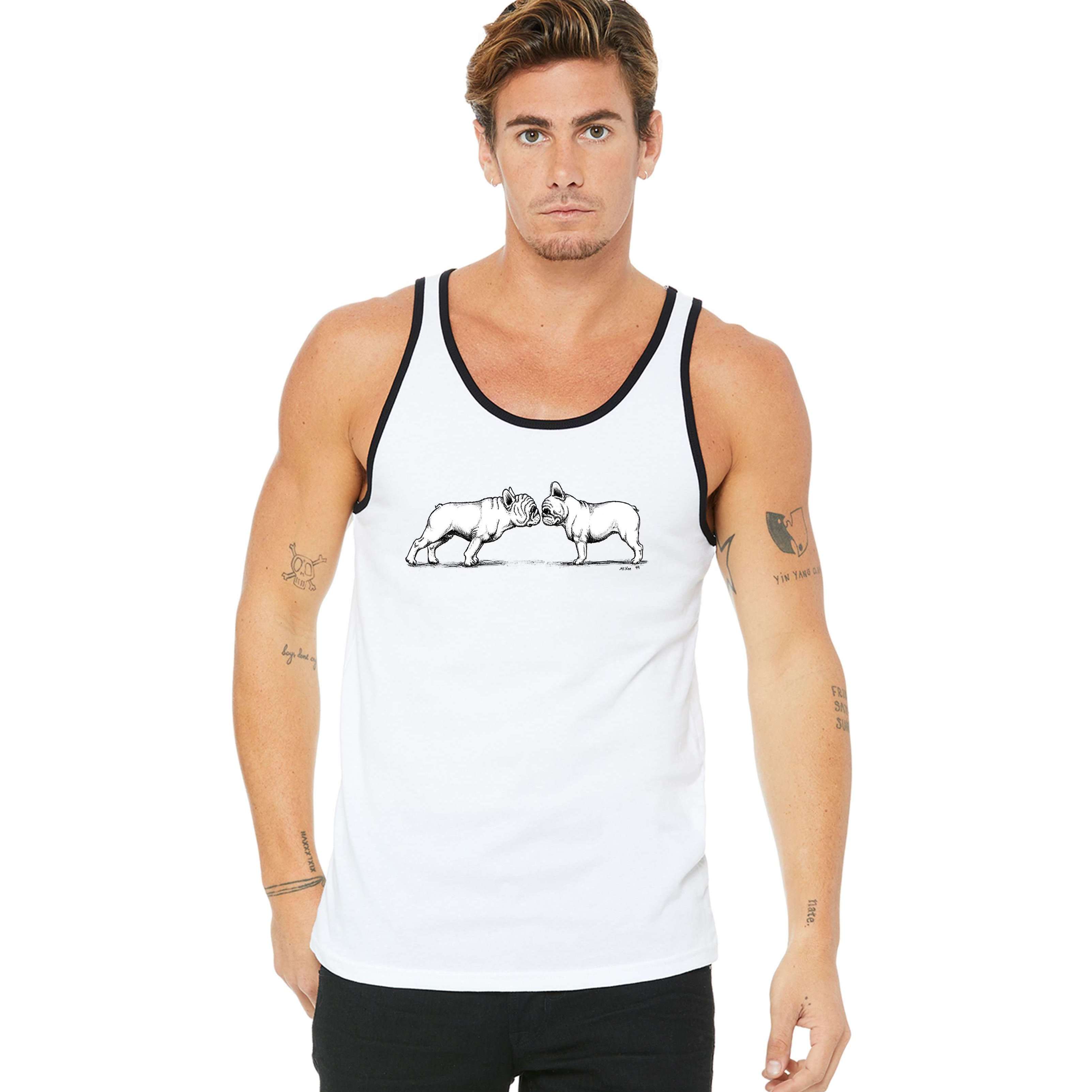 Year Of The Frenchie February Tank - Barrel Dogs