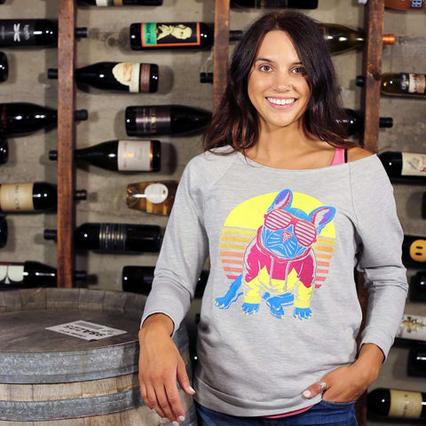 Frenchie Sunset Pullover - Barrel Dogs