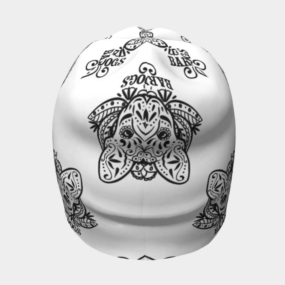 Sugar Skull Beanie - Barrel Dogs