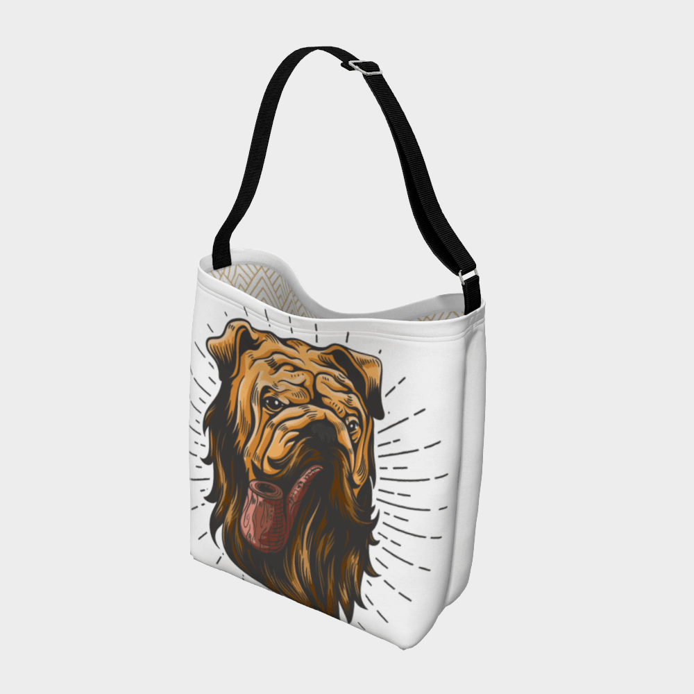 English Day Tote - Barrel Dogs