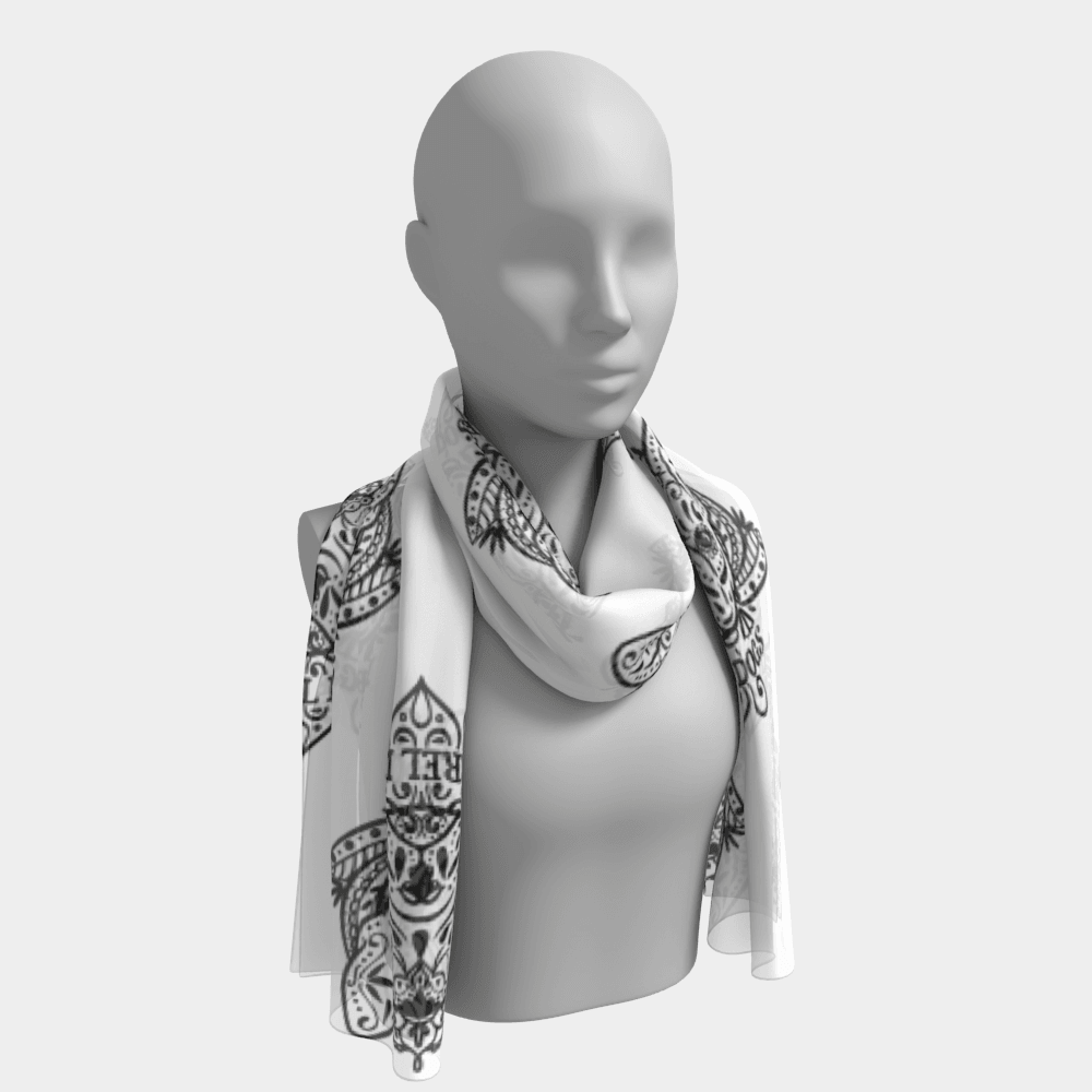 Sugar Skull Scarf - Barrel Dogs