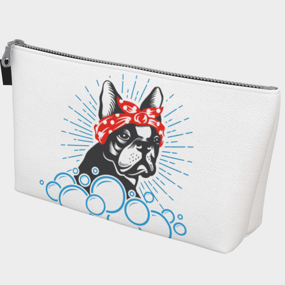 Frenchie Bubble Makeup Bag - Barrel Dogs