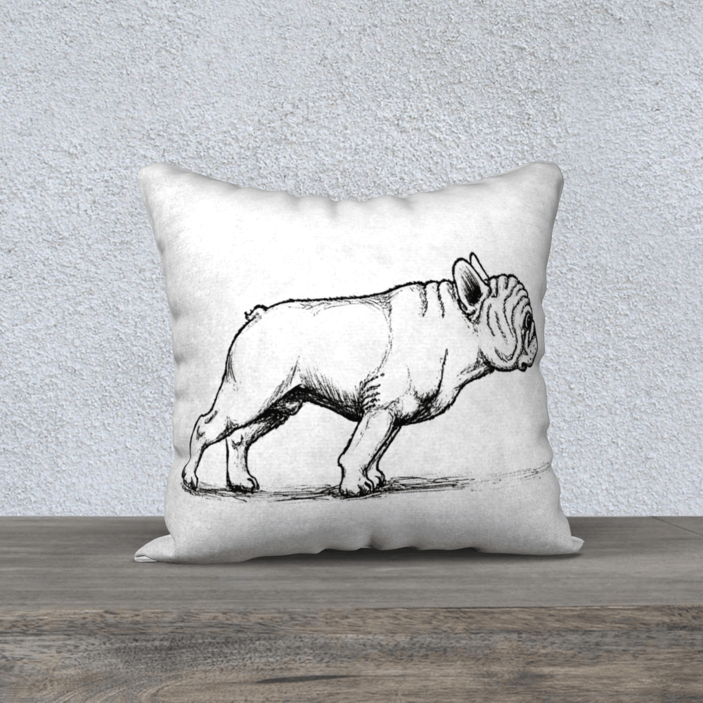 Frenchie Love Pillows - Barrel Dogs