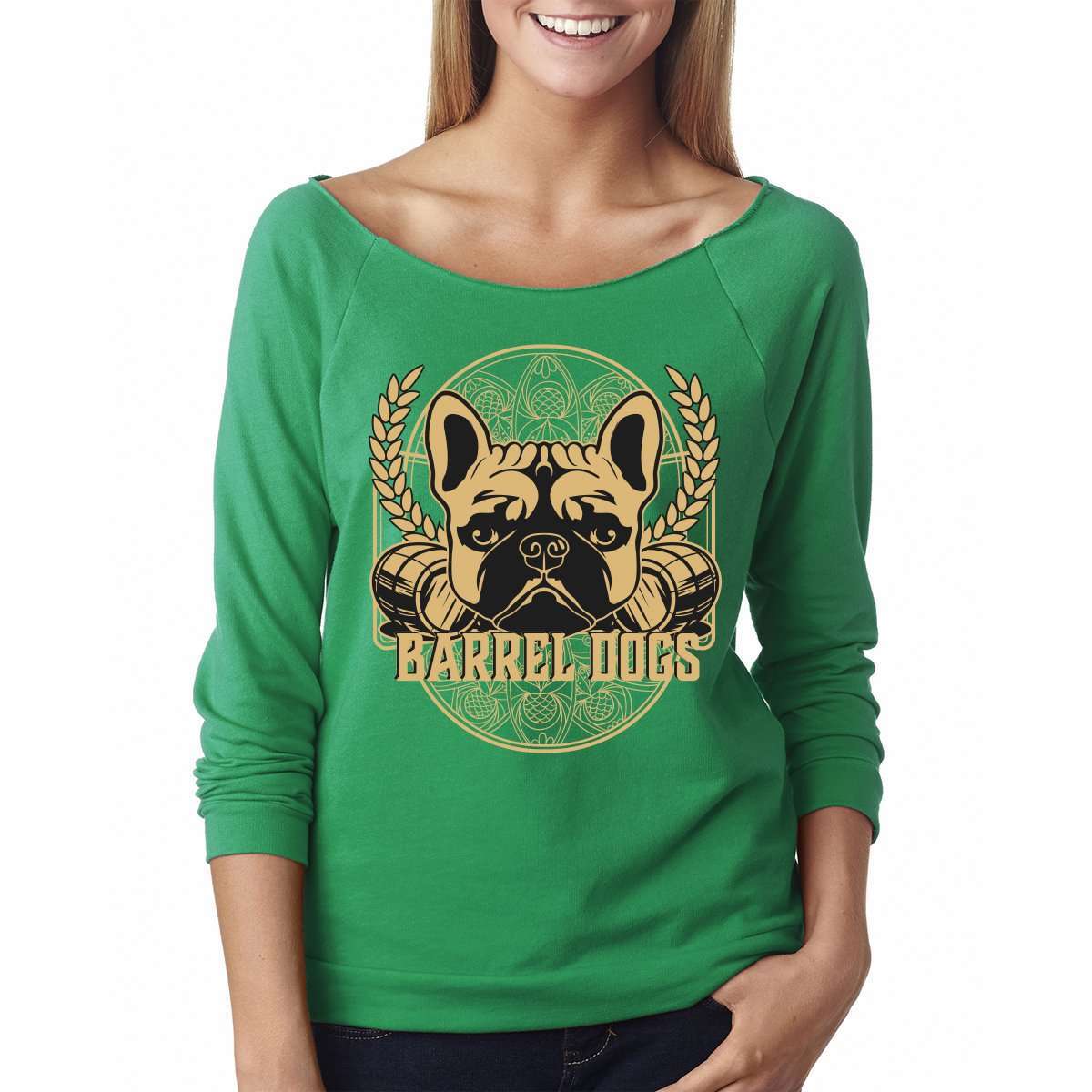 Beer Label Women's Pullover - Barrel Dogs