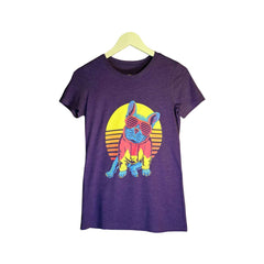 Frenchie Sunset Women's Tee - Barrel Dogs