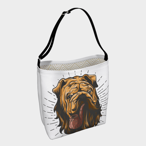 English Day Tote - Barrel Dogs