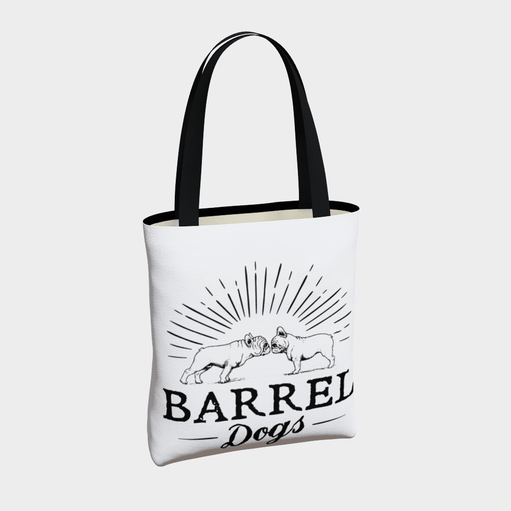 Frenchie Love Tote - Barrel Dogs
